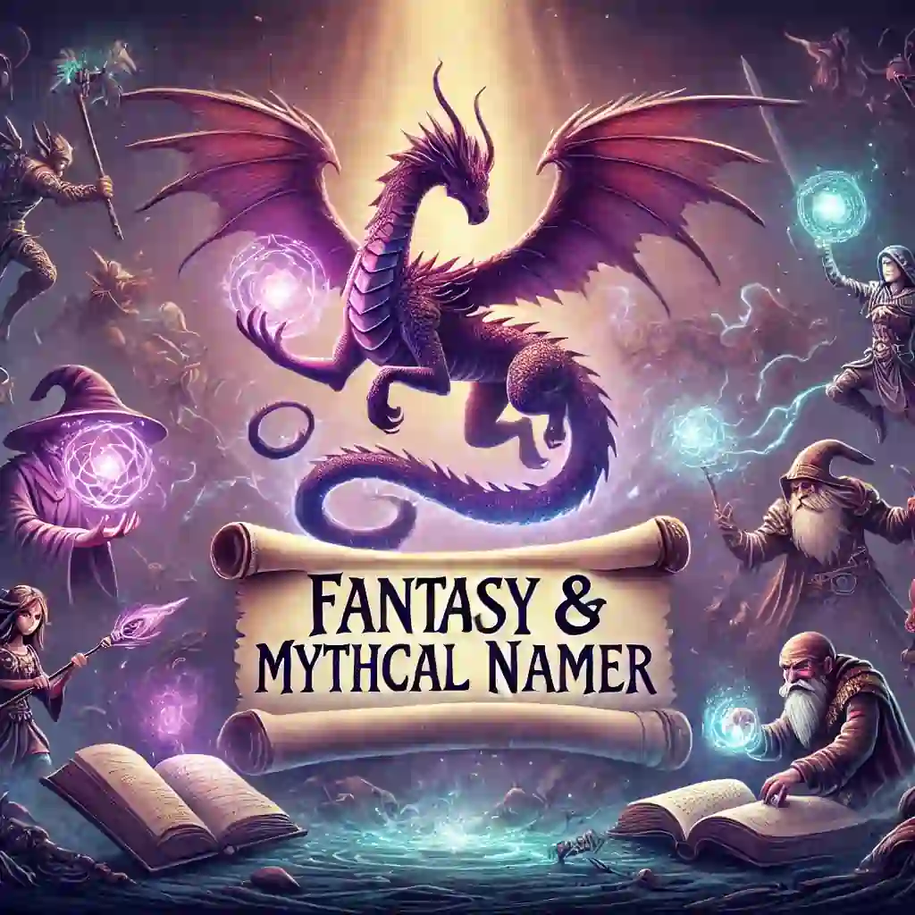 Fantasy & Mythical Names Generator