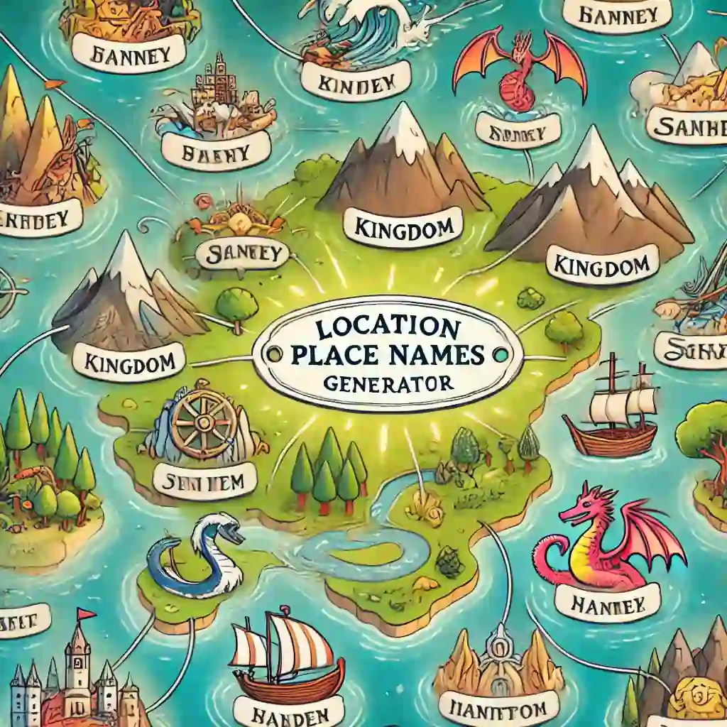 Location Place Names Generator